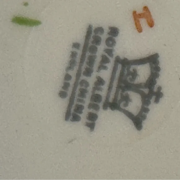 Royal Albert Crown China Teacup and Saucer - Picture 7 of 7